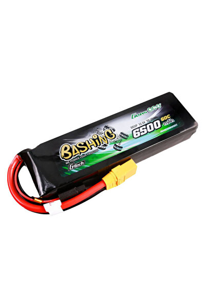 GENS ACE Acumulator Lipo G-Tech 6500mAh 11.1V 60C 3S1P cu seria XT90-Bashing