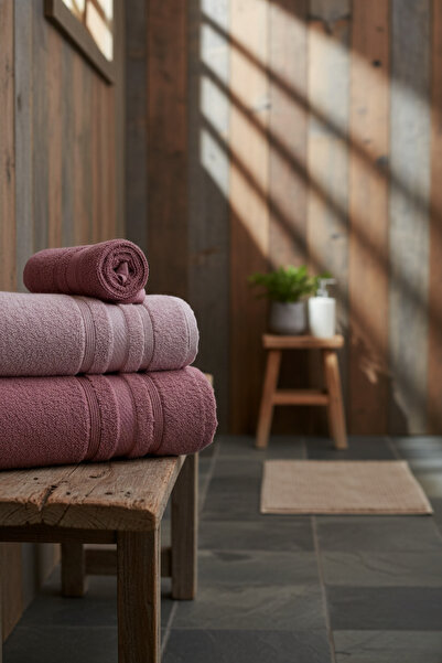 My Catherine 4-Piece Towel Set Hand - Face Towel 70X140 cm |   Bath Towel |   Cotton