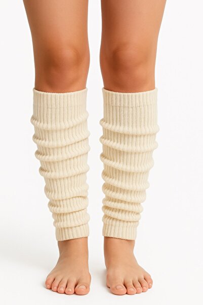 Plus Scorpion Дамски плетени гетри – меки, еластични гетри до коляното