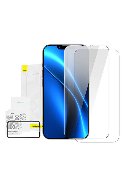 Baseus Crystal Tempered Glass 0.3mm for iPhone 14 Plus/13 Pro Max (2pcs)