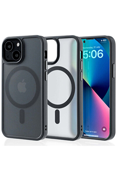 Casey Studios Husa Magsafe iPhone 13 Mini, Incarcare Wireless, Margini Ridica...