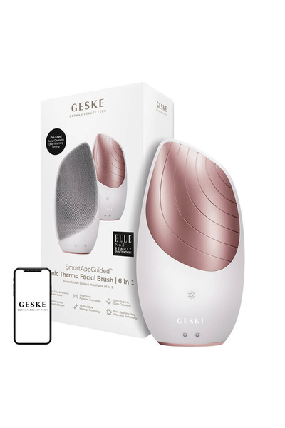 Geske Sonic Thermo Facial Brush 6 in 1 with APP (starlight)