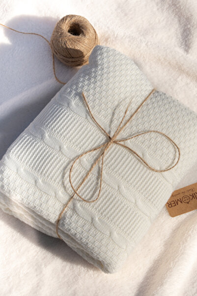 Trikomer Wellsoft İç Kaplamalı Kışlık 85 x 95 cm Triko Yenidoğan Bebek Battan...