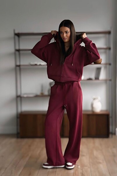 Fashiontayt 3-Ply Fabric Bottom Top Zippered Set