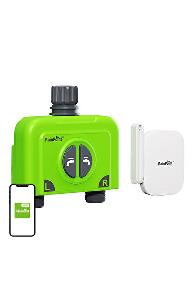 RAINPOINT WiFi 2-zone irrigation controller with gateway