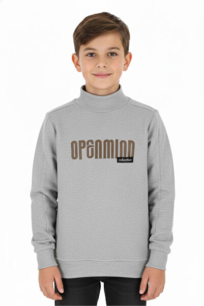 CRASSİ Swea pentru băieți tricou cu imprimeu Iarna cu căptușeală din fleece
