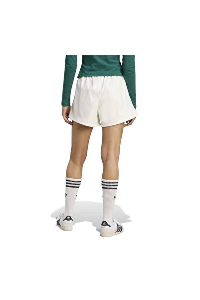 adidas Jw2624-K Pleather Shorts Women's Shorts and Capri White