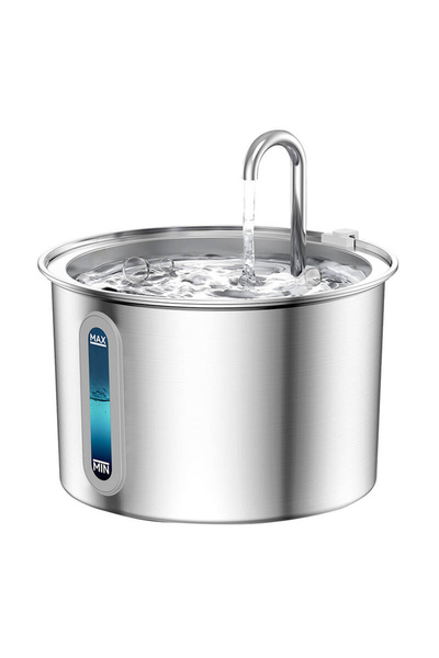 oneisall stainless steel fountain/drinker for dogs and cats