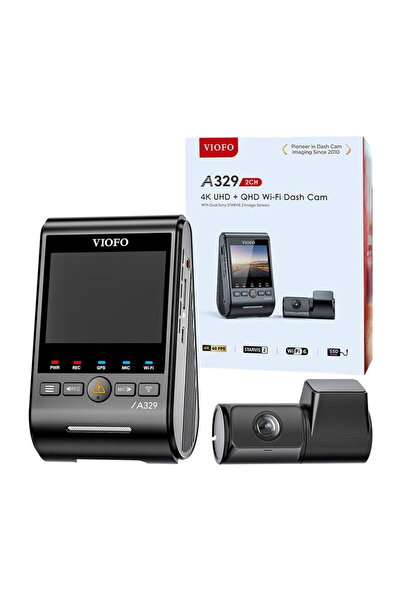 Viofo A329 2CH 4K 60FPS + 2K WiFi, GPS