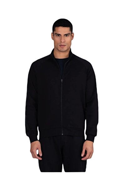 Kappa 371I61W005 Logo Billy Tk Men's Sports Jacket Black