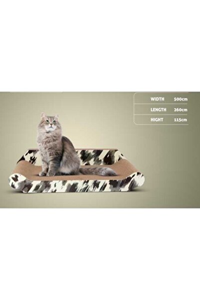 PADO Cat Scratcher with Wall 500x260x115mm