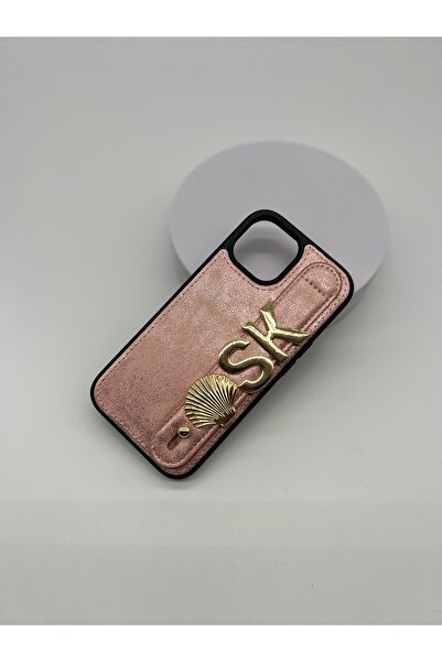 ELMALI STORE iPhone 14 Pro Charmlı Kılıf "3 Charm Hediye !" Kişiye Özel Harfl...
