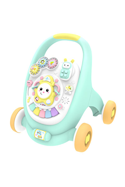 LITTLE ANGEL - لعبة مشاية للأطفال مع موسيقى - لون نعناعي