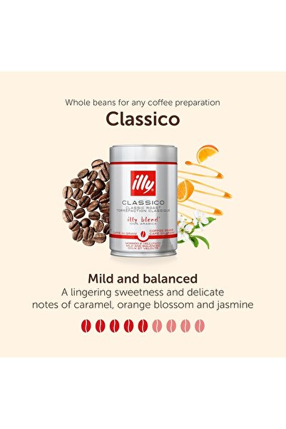 illy Gran Roasted Coffee Beans, 250 g
