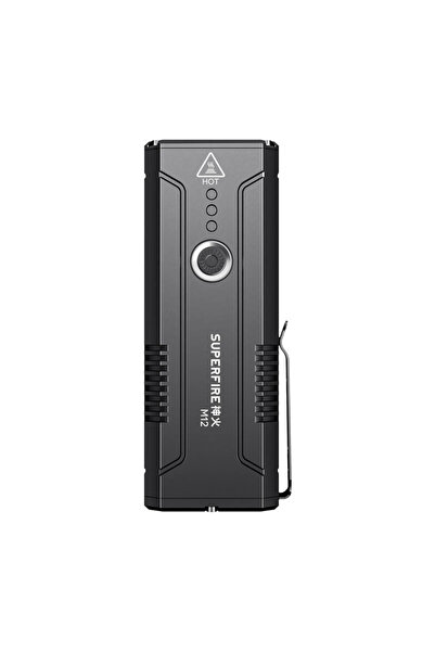 SUPERFIRE Lanternă M12 – 8000 lm, 6 moduri, rezistentă la apă