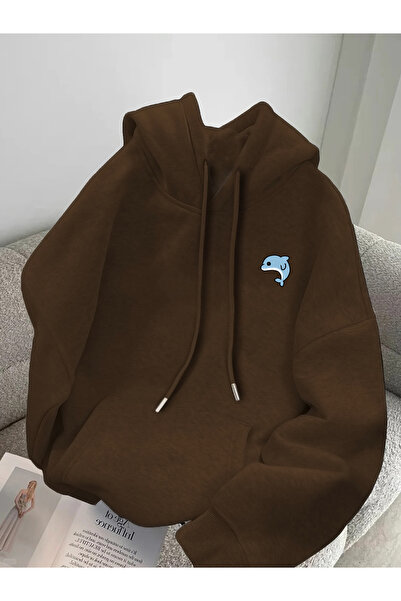 Lider Leather Hanorac unisex cu glugă, imprimat, cu buzunar cangur, cu 2 fire...