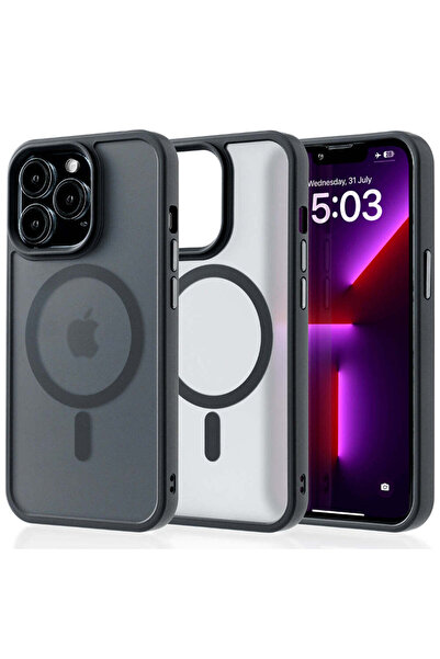 Casey Studios Husa Magsafe iPhone 13 Pro, Incarcare Wireless, Margini Ridicat...