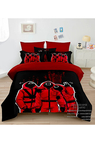 FIONNA.RO Fine Cotton Underwear for Children with Elastic - Squid Game - Squi...