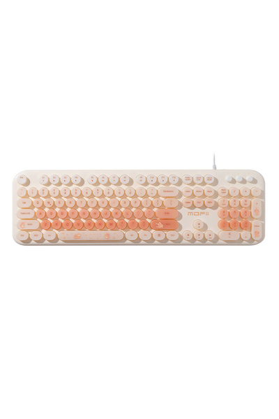 Mofii Love Me Wired Backlit Keyboard (Beige)