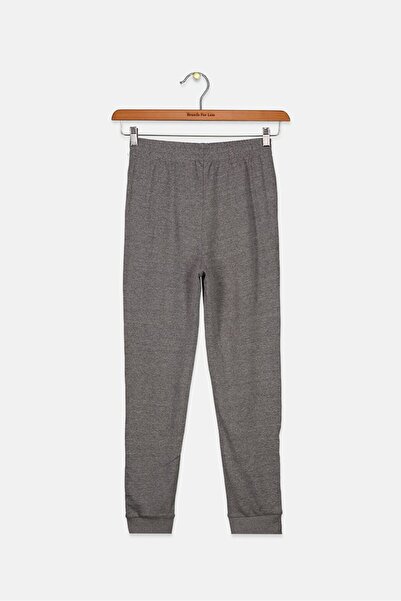 Puma Kids Boy French Terry Essential Jogger Pants, Grey