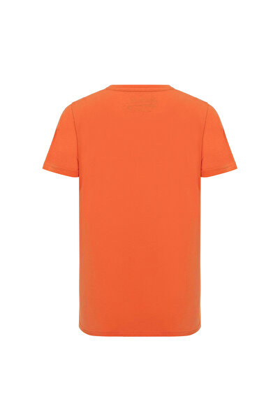 ROUTEFIELD Ανδρικό πορτοκαλί μπλουζάκι Timothy