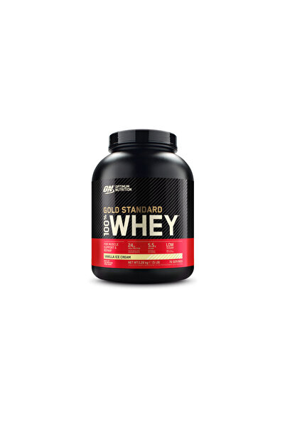 ON Optimum Nutrition Optimum Nutrition ON 100% Whey Gold Standard - proteine ​​din zer fără aromă de înghețată de vanilie 2,28 kg