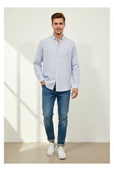 YusayTr ERKEK HASIR GÖMLEK %100 PAMUK