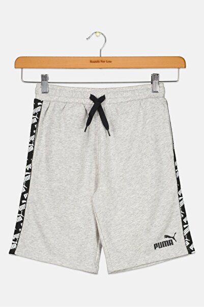 Puma Kids Boy Sportswear Fit Outdoor Shorts, Grey