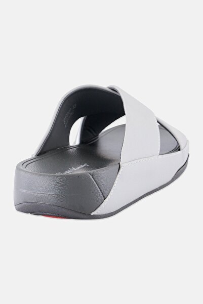 English Laundry Men Slip On Arabic Sandals, Grey