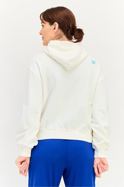 Puma Women Asia Fit Long Sleeve Outdoor Hoodies, Cream