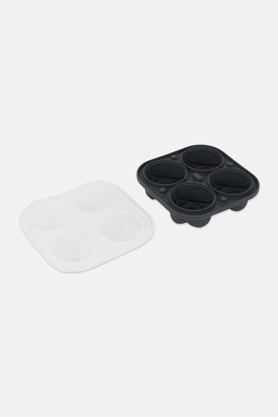 Mario Lopez Rose Shape Ice Tray, Grey
