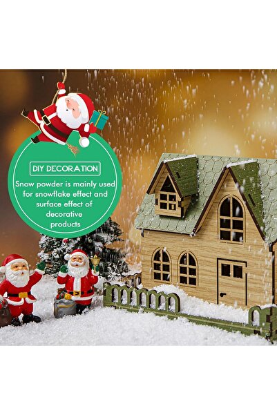 Generic FAM 200g Christmas Artificial Snow - Fake Snow for Decor