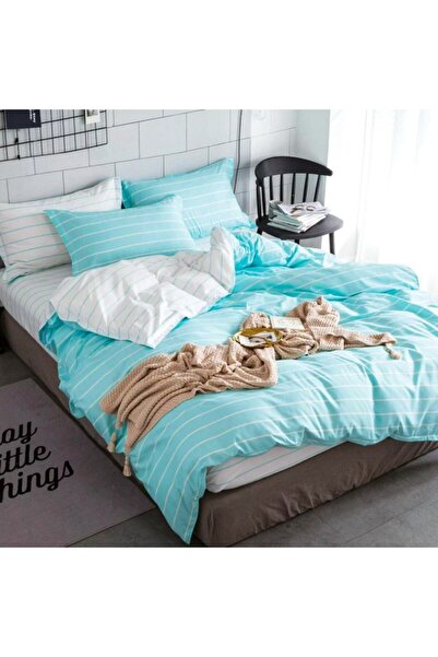 Pucioasa Double bed linen with elastic, satin cotton