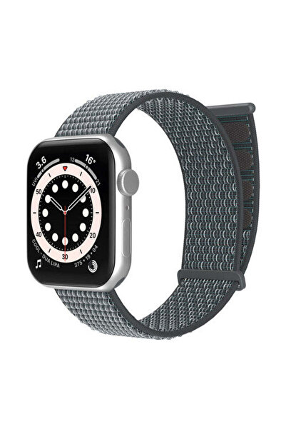 Casey Studios Curea Nylon Apple Watch SE/9/8/7/6/5/4/3/2/1 - 38/40/41MM, Ajus...