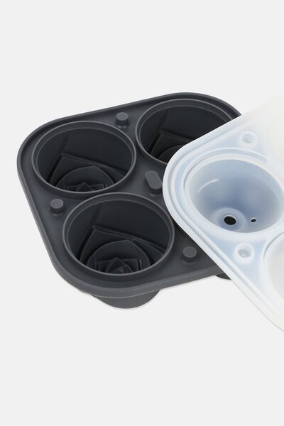 Mario Lopez Rose Shape Ice Tray, Grey