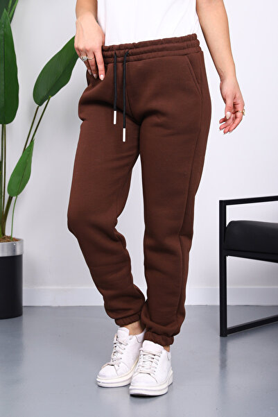 İmajButik Καφέ Φούτερ Τριών Σκανδάλων Σ επένδυση fleece