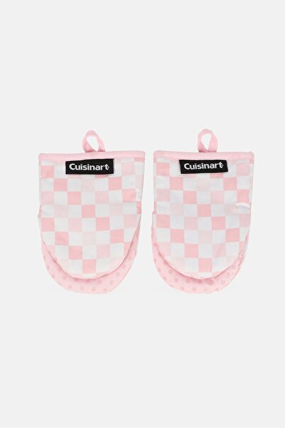 Cuisinart 2Pcs Mini Mitt Silicone Oven Gloves, Pink