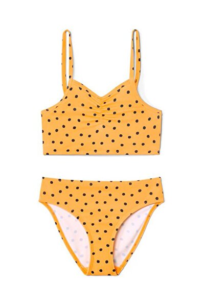 Tchibo Kids Girl 4 Piece Bikini Set, Green