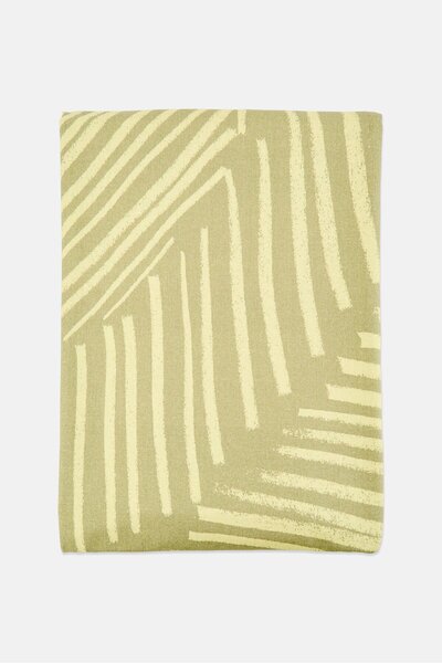 Tchibo Printed Pattern Duvet Set, Green