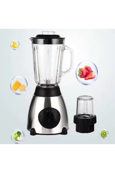 Razo Professional 2-in-1 Blender with Grinder Razo, 2200 W, 5 Speeds, Stainless Steel, Pulse
