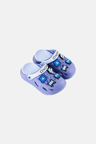 Playstation Toddlers Boy Slingback Clogs, Slate Blue