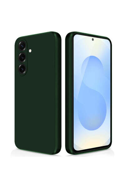 Casey Studios Husa Silicon Samsung Galaxy S25, cu Microfibra, Slim, Margini R...