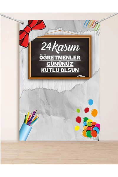 heptex Öğretmenler Günü Hatırası Fotoğraf Branda 150x200