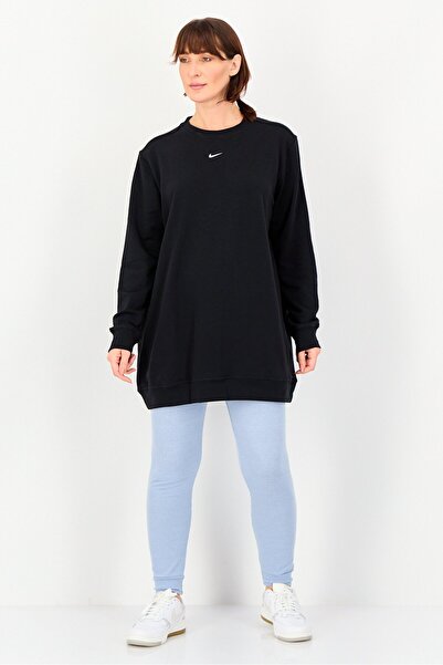 Nike Women Dri Fit Long Sleeve Training Sweatshirt, Black