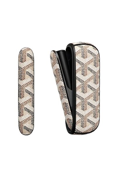 OEM Husă IQOS Iluma – Regal Cream – Piele, rezistentă la șocuri și zgârieturi