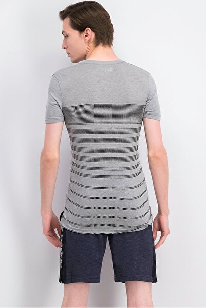 Under Armour Men UA Stripe T-shirt, Grey