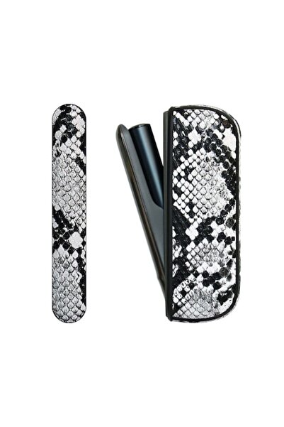OEM IQOS Iluma Snake White Case – Anti-Shock and Scratch-Resistant, TPU+PU+PC