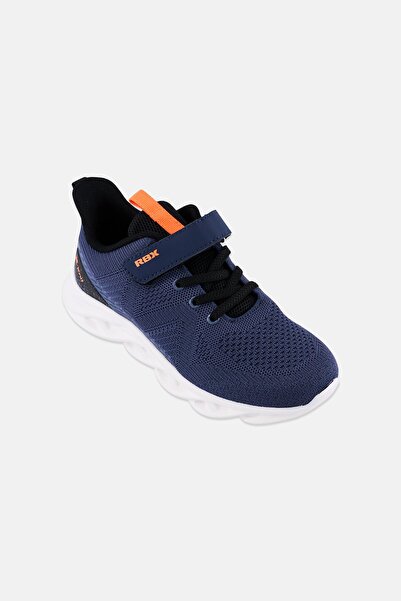 RBX حذاء جري للأولاد بإغلاق فيلكرو، أزرق داكن