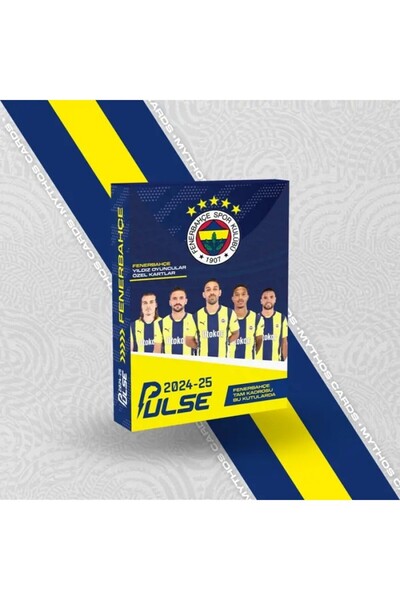 PULSE Lisanslı Fenerbahçe Futbolcu Kartları 2024-25 - 12 Kart