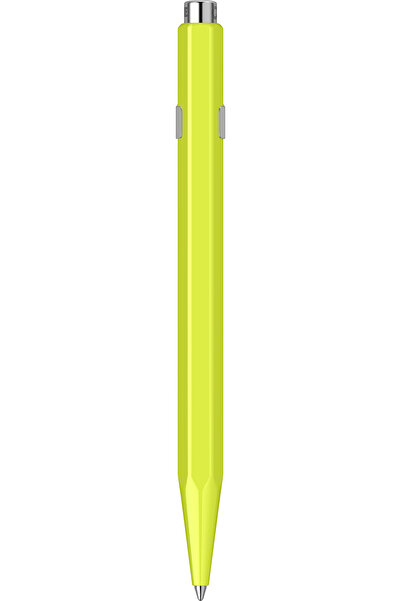 Caran d'Ache 849 Fluo Line Yellow CT Ballpoint pen, yellow, metal case